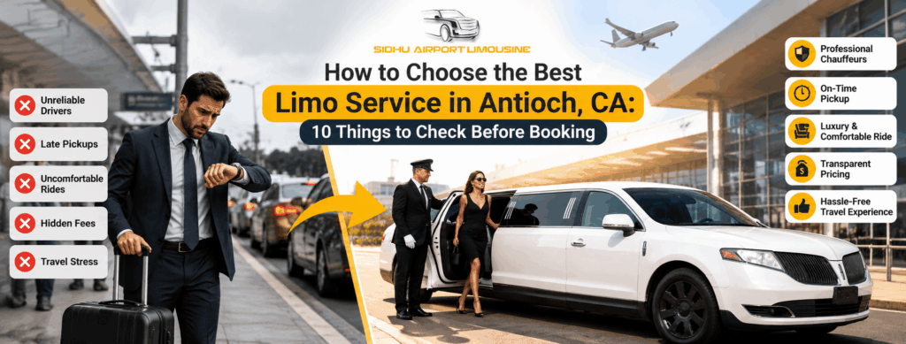 limo service Antioch CA